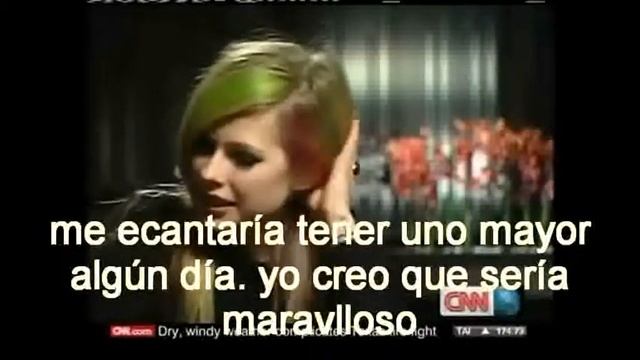 Avril Lavigne — entrevista — subtítulo español (下) . смотреть онлайн