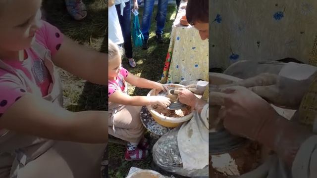 Лепка глины и чудесная чашечка! 👍 смотреть онлайн