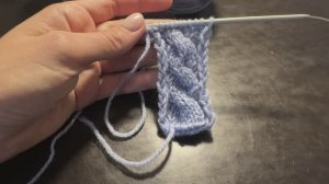 Самая ПРОСТАЯ коса СПИЦАМИ