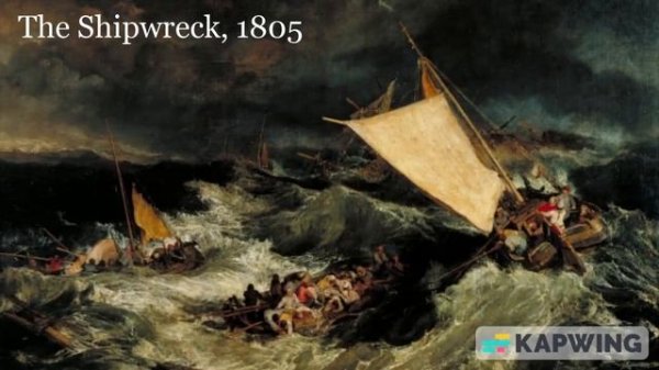 LEARN ABOUT WILLIAM TURNER AND ROMANTICISM