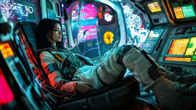 Девушки в космосе ИИ смотреть онлайн