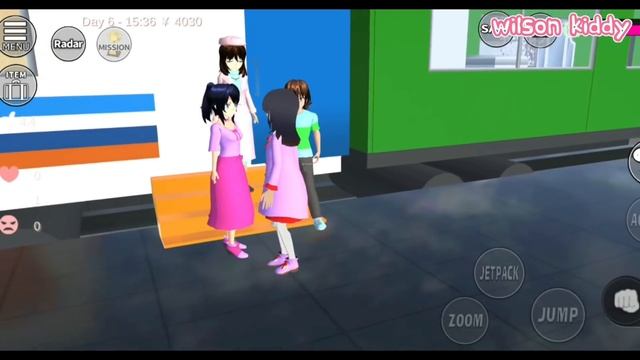 Polisi Sakura Ajak Yuta Mio ke Kereta Api Gambir Ketemu Hantu Botak 🤣😂 | Sakura | Game Wilson Kiddy смотреть онлайн