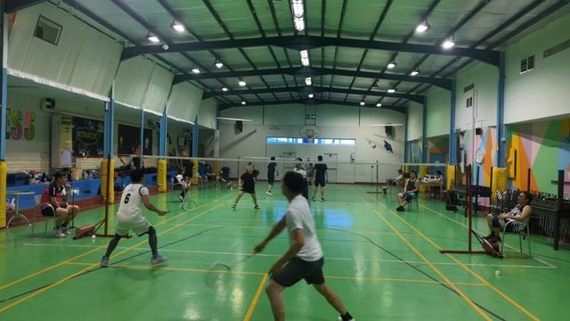 Apple & Sid VS Ed & Chleo - 1-SCORE-0 - 🏸🏸 - Dilettantes 7th In-House Tournament - 10/06/23