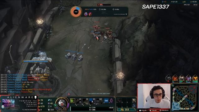 The wall is bugged confirmed | 0/4 vs 9/0 TF Blade - Best of LoL Streams #11 смотреть онлайн