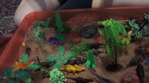 Строим динопарк из динозавров Mojo