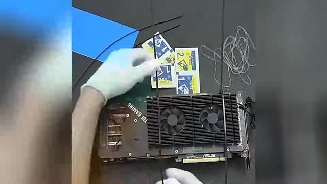 GPU Backplate Radiator Kit Graphics Card Backplane Memory Cooler Dual PWM Fan High Performs GPU Hea смотреть онлайн