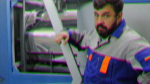 Печь барабанного типа для изготовления сверхпрочного бетона.