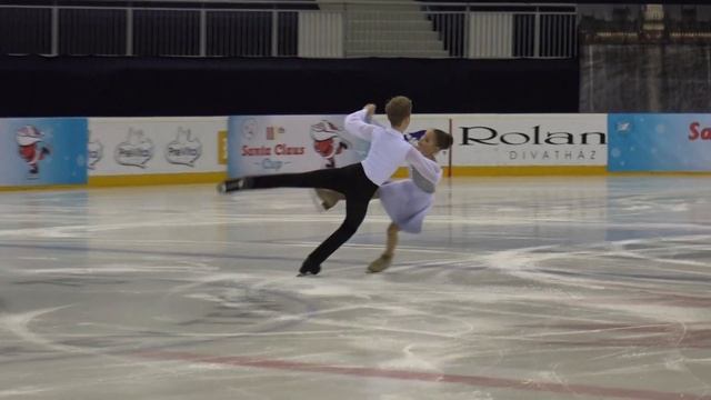 2017 Santa Claus Cup: Sofia KACHUSHKINA-Egor GUNCHAROV(RUS)-ID ADVANCED NOVICE STARLIGHT WALTZ смотреть онлайн