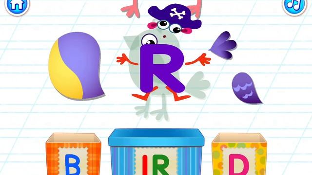 Буква B. Играем и учим Английский алфавит. Логопедический мультик для детей. Обучающие игры. смотреть онлайн