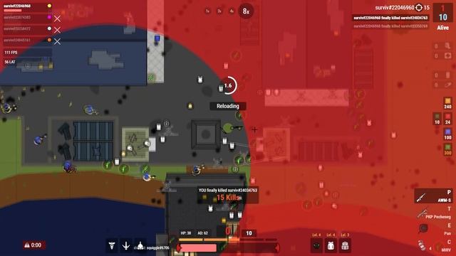 Using Bank as a FORT While I am Lone Survivr! || Lone Survivr || Surviv.io Pro Gameplay смотреть онлайн