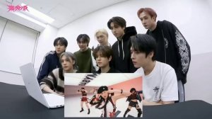 Stray Kids' Reaction to Baby Monster's song(Batter up m/v)