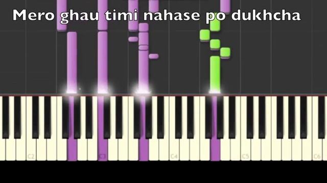 Narayan Gopal-Malai nasodha kaha (Instrumental/ notation info) смотреть онлайн