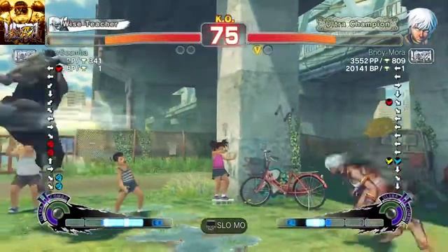 Bboy-mora (#1 Elena) vs ViperGoomba (#1 Gouken) смотреть онлайн