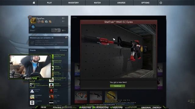 StatTrak M4a1-s opening смотреть онлайн