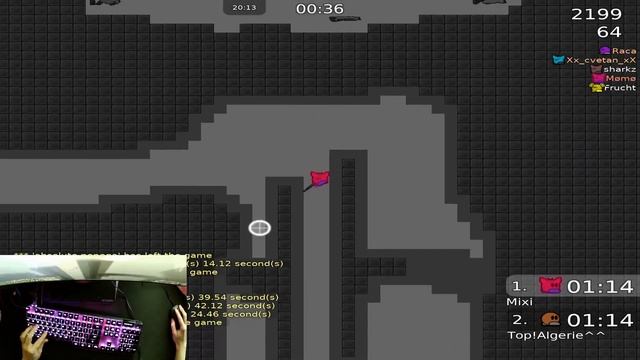 DDraceNetwork (KoG) | Mixi POV Speedrun | Greyfox By Zonsa | 1:13