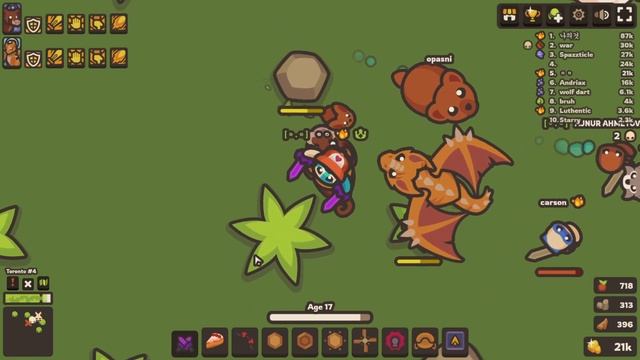 Let's tame a DRAGON! (11-12) Taming.io смотреть онлайн