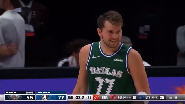 New Orleans Pelicans vs Dallas Mavericks Porzingis is back and Luka Doncic 33 points Season 2020/21 смотреть онлайн