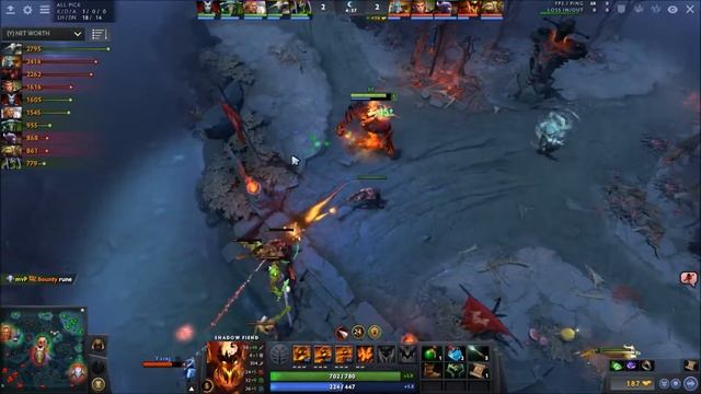 Dota 2 Laning Stage SF vs Divine 3 QOP смотреть онлайн
