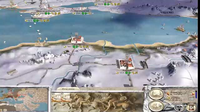 Rome Total War Macedon Expansion Царство Селевкидов. Юлии копят силы. #19 смотреть онлайн