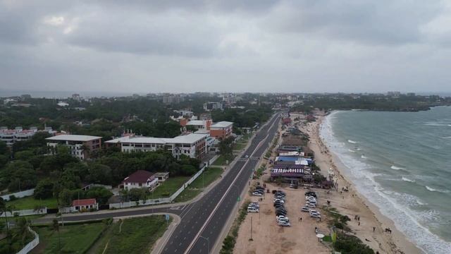 Dar Es Salaam Tanzania Africa Drone View