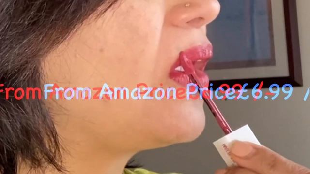 Maybelline Matte Ink Liquid Lipstick Ruller 80 ( Swatches & Review )