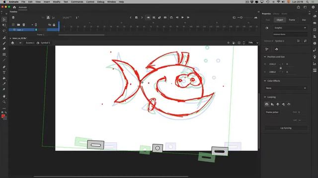 Shift and Trace Command. Adobe Animate смотреть онлайн