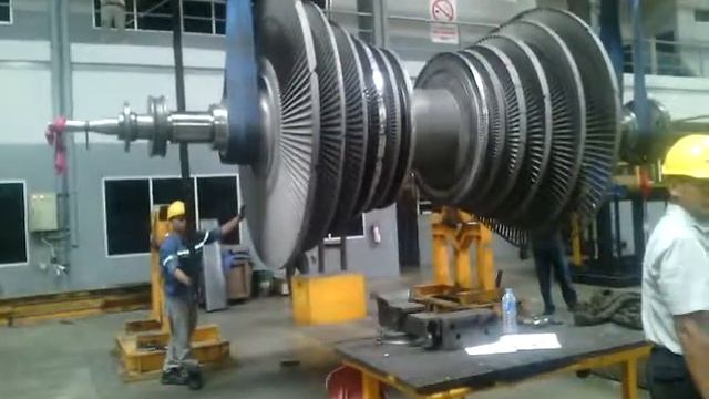 Lifting steam turbine rotor смотреть онлайн