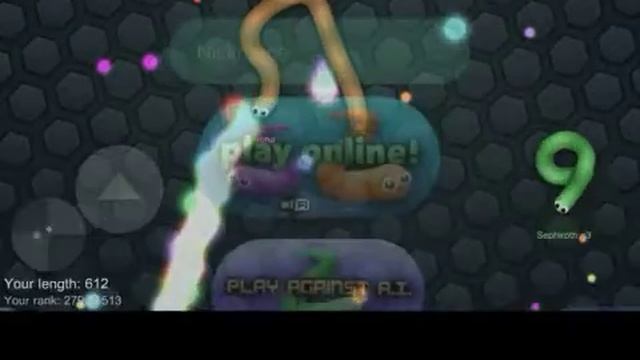 мой новый рекорд в slither.io смотреть онлайн