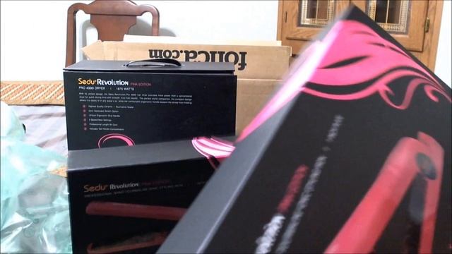 Sedu Revolution 4000i Pink blowdryer flatiron Haul смотреть онлайн