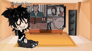 реакция😁 маленького геганта на хинату😎#гачаклуб #хинаташое