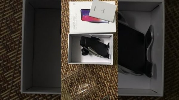 Smart sensor Car Wireless charger