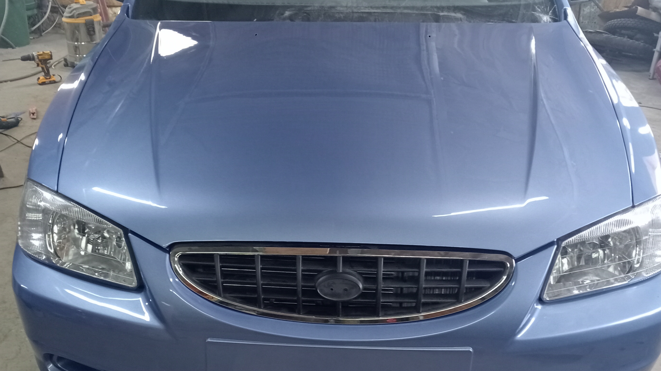 кузовной ремонт Хёндай акцент