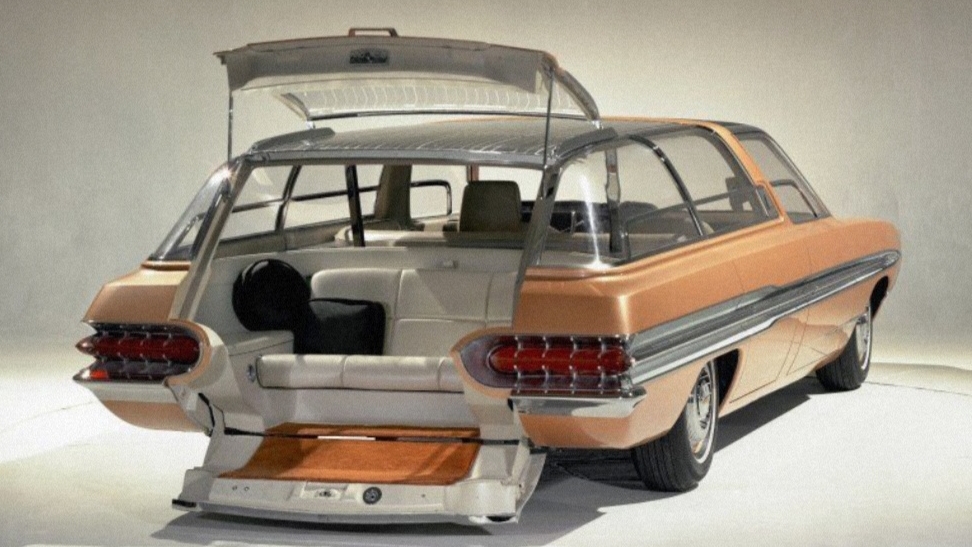Концепт Ford Aurora II 1969 года. смотреть онлайн