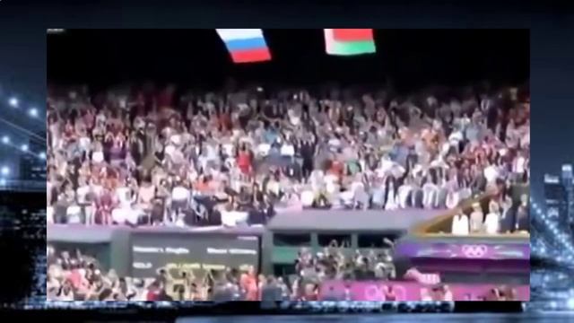 Американский флаг не выдержал гимн России! смотреть онлайн