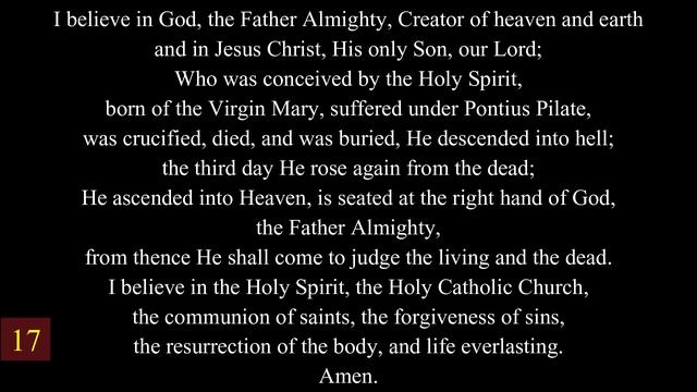 33 Apostle's Creed смотреть онлайн