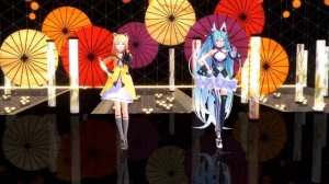 【MMD】宵々古今/Yoiyoi Kokon 【YYB Miku Magical mirai 2019 & YYB Rin Magical mirai 2019】