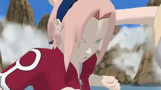 [MMD Naruto] Sakura Touching Ino смотреть онлайн