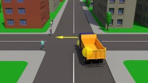 Общие правила проезда перекрестков. ПДД РФ.