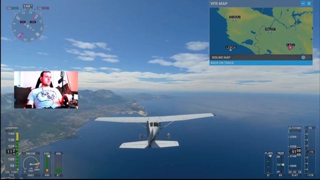 Microsoft Flight Simulator - XBox Series X - Bush Trips - Dubrovnik Airport to Tivat Airport смотреть онлайн