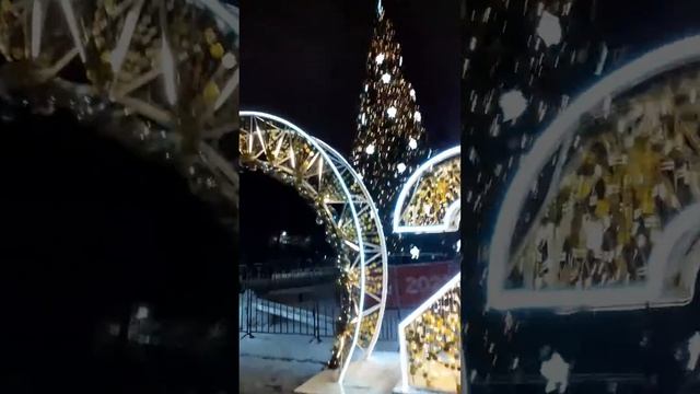 Вечером в Перовском парке у елки смотреть онлайн