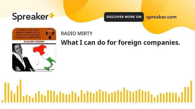 What I can do for foreign companies. смотреть онлайн