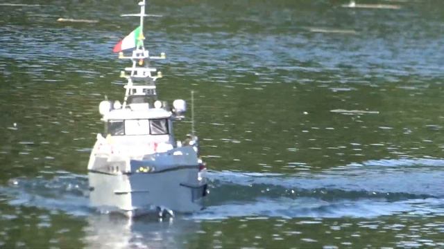 Guardia di Finanza Monte Sperone rc Schiffsmodell смотреть онлайн