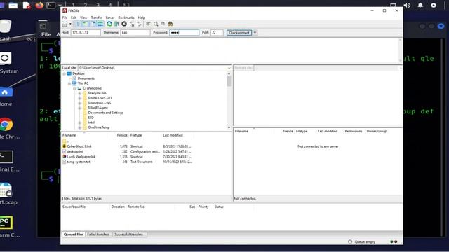 How to Transfer Files between Kali Linux and Windows PC using FileZilla смотреть онлайн