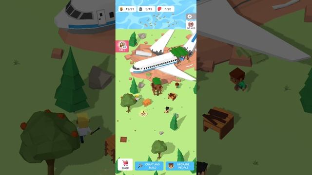 Isle Builder Click to Survive Gameplay Part 2 - Android-iOS смотреть онлайн