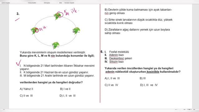 8.Sınıf Fen Bilimleri 1.Dönem 2.Yazılı 2021 (son) смотреть онлайн