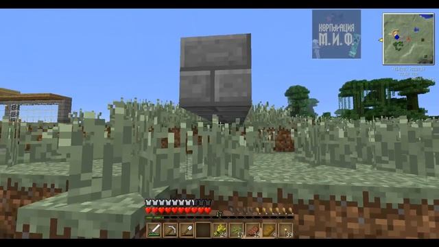 Играем в Minecraft Сервер SecretTime #02 Первые алмазы смотреть онлайн