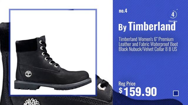 Top 10 Timberland Boots Black [ Winter 2018 ]: Timberland Men's 6 inch Premium Waterproof Boot, смотреть онлайн