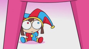 Цифровой цирк - Таинственная дверь - анимационный мем