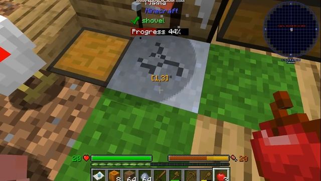 выживание на одном блоке 2 добыл железо и сделал кирку. смотреть онлайн