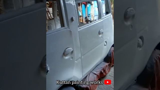 TATA IRIS WHITE COLOUR Painting #kuttanpaintingworks смотреть онлайн